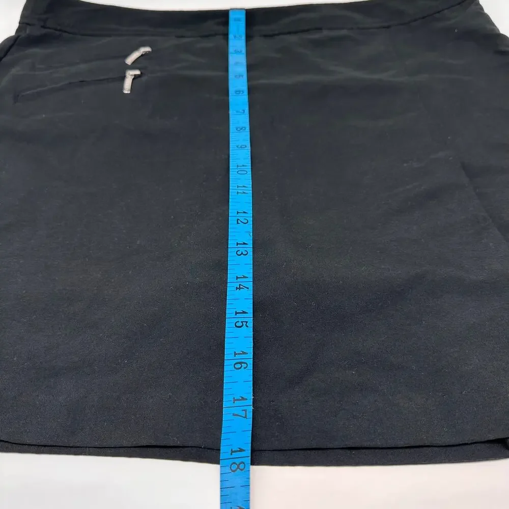 IZOD Black Golf Skort Women's Size 12 - Picture 10 of 10